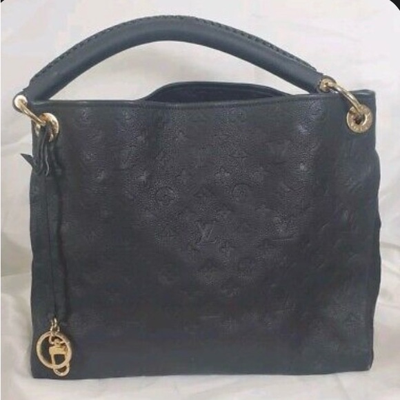 Louis Vuitton Handbags - Louis Vuitton Black Monogram
Empreinte Leather Artsy MM Hobo